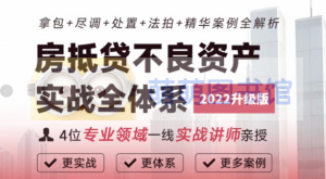 房抵贷不良资产实战全体系（2022版） - 网盘分享 - 下载-萌萌家图书馆